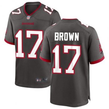 Tampa Bay Buccaneers Antonio Brown Gray Jersey