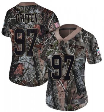 Women's Nike Cowboys #97 Everson Griffen Camo Stitched NFL Limited Rush Realtree Jersey