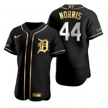 Detroit Tigers Daniel Norris Nike Black Golden Edition Authentic Jersey