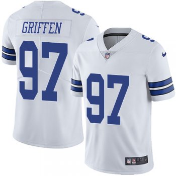 Youth Nike Cowboys #97 Everson Griffen White Stitched NFL Vapor Untouchable Limited Jersey