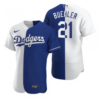 Los Angeles Dodgers Walker Buehler Nike Royal Authentic Color Split Jersey