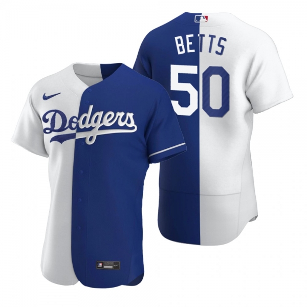 Los Angeles Dodgers Mookie Betts Nike Royal Authentic Color Split Jersey