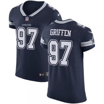 Nike Cowboys #97 Everson Griffen Navy Blue Team Color Men's Stitched NFL Vapor Untouchable Elite Jersey