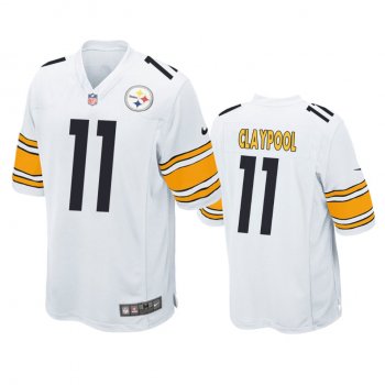 Pittsburgh Steelers Chase Claypool White 2020 NFL Draft Game Jersey