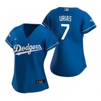 Women's Los Angeles Dodgers Julio Urias Royal 2020 World Series Champions Replica Jersey