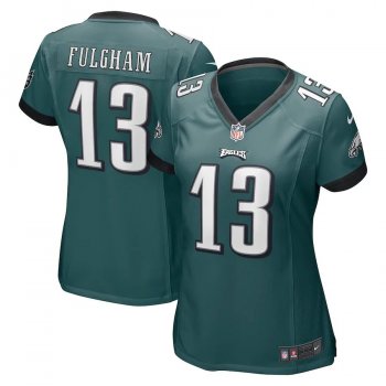 Women's Philadelphia Eagles Travis Fulgham Nike Midnight Green Game Jersey