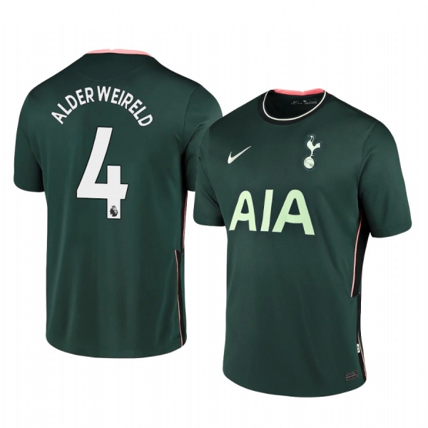 Toby Alderweireld Tottenham Hotspur Away Men's Short Sleeve Jersey 2020-21