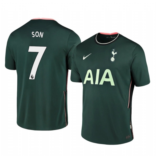 Son Heung-min Tottenham Hotspur Away Men's Short Sleeve Jersey 2020-21