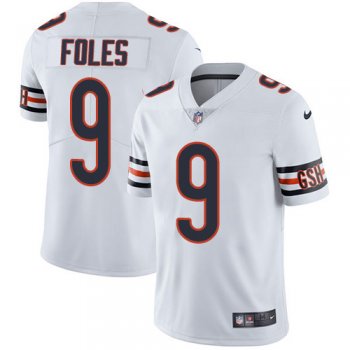 Nike Bears #9 Nick Foles White Men's Stitched NFL Vapor Untouchable Limited Jersey