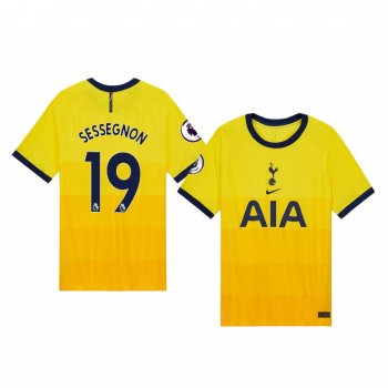 Ryan Sessegnon Tottenham Hotspur 2020-21 Third Men's Yellow Vapor Match Jersey