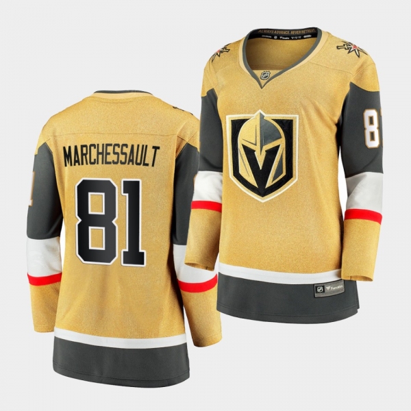 Women's Jonathan Marchessault Golden Knights #81 2020-21 Alternate Premier Breakaway Jersey