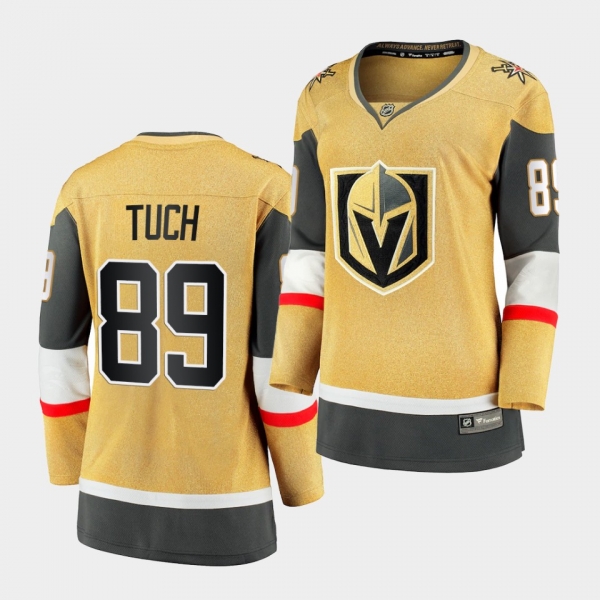 Women's Alex Tuch Golden Knights #89 2020-21 Alternate Premier Breakaway Jersey