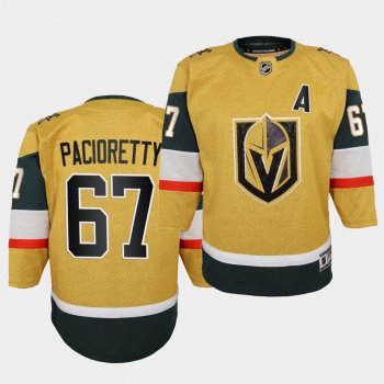 Youth Max Pacioretty Jersey Golden Knights Alternate Gold Premier Breakaway Jersey