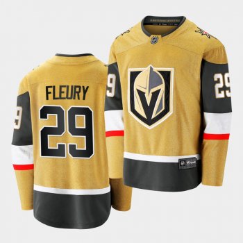 Marc-andre Fleury #29 Golden Knights 2020-21 Alternate Gold Premier Breakaway Jersey