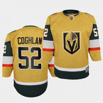 Youth Dylan Coghlan Jersey Golden Knights Alternate Gold Premier Breakaway Jersey