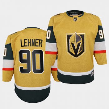 Youth Robin Lehner Jersey Golden Knights Alternate Gold Premier Breakaway Jersey