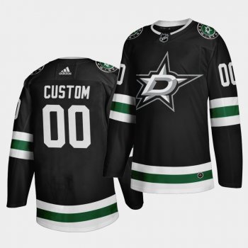 Dallas Stars Custom New Uniform 2021 Classic Edition Black Jersey