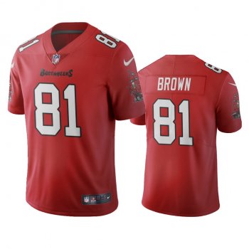 Tampa Bay Buccaneers Antonio Brown Red Vapor Limited Jersey