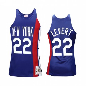 Caris LeVert #22 Brooklyn Nets Royal 1975 Hardwood Classics Jersey