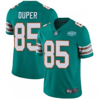 Nike Dolphins 85 Mark Duper Aqua With 347 Shula Patch Vapor Limited Men Jersey