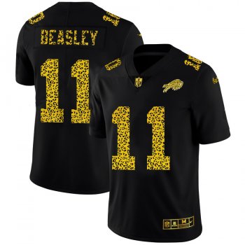 Buffalo Bills #11 Cole Beasley Men's Nike Leopard Fashion Vapor Limited NFL Jersey Black