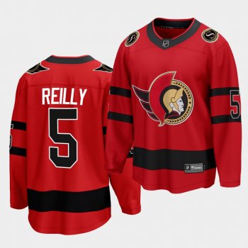 mike reilly Ottawa Senators 2021 Reverse Retro Red Special Edition Men Jersey