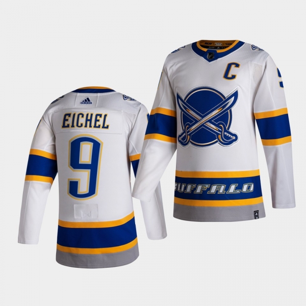 Buffalo Sabres 2021 Reverse Retro Jack Eichel Blue Special Edition Authentic Jersey