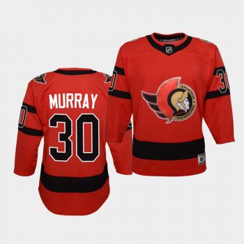 Youth Matt Murray Ottawa Senators 2021 Reverse Retro Red Special Edition Jersey