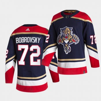 Florida Panthers 2021 Reverse Retro sergei bobrovsky Navy Authentic Jersey