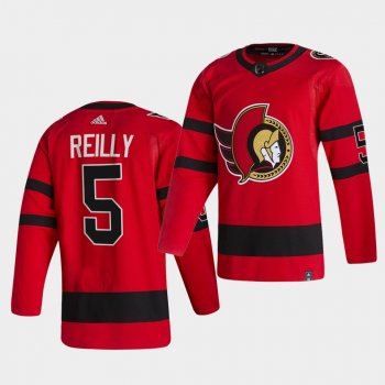 Ottawa Senators 2021 Reverse Retro mike reilly Red Special Edition Authentic Jersey