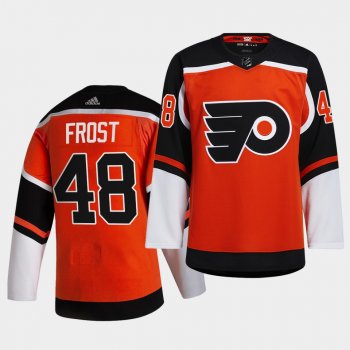 Philadelphia Flyers 2021 Reverse Retro Morgan Frost Orange Special Edition Authentic Jersey