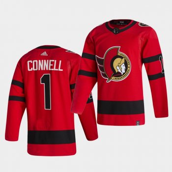 Ottawa Senators 2021 Reverse Retro Alec Connell Red Special Edition Authentic Jersey