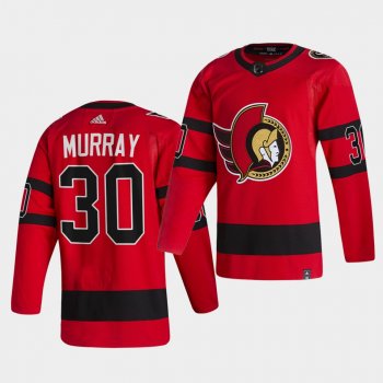 Ottawa Senators 2021 Reverse Retro Matt Murray Red Special Edition Authentic Jersey