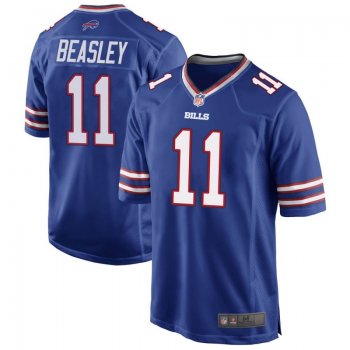 Men's Buffalo Bills Cole Beasley Royal Blue Game Team Color Jersey