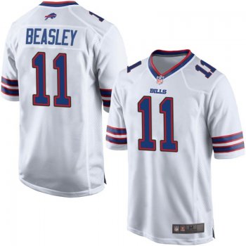 Youth Buffalo Bills Cole Beasley White Game Jersey