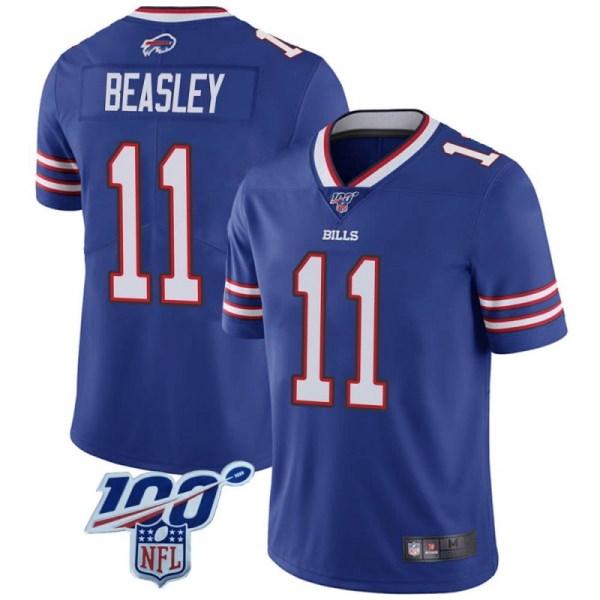 Youth Buffalo Bills Cole Beasley Royal Limited 100th Vapor Jersey