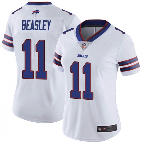 Women's Buffalo Bills Cole Beasley White Limited Color Rush Vapor Untouchable Jersey