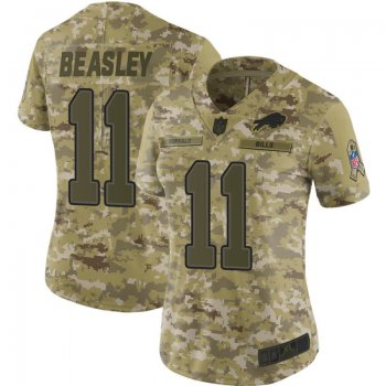 Women's Buffalo Bills Cole Beasley Camo Limited 2018 Salute to Service Jersey