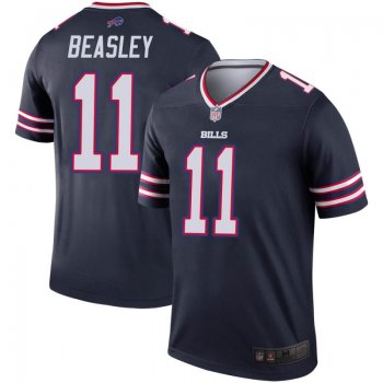 Men's Buffalo Bills Cole Beasley Navy Legend Inverted Jersey