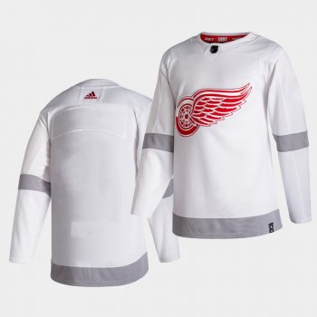 Detroit Red Wings 2021 Reverse Retro Blank White Special Edition Authentic Jersey