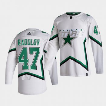 Dallas Stars 2021 Reverse Retro Alexander Radulov White Special Edition Authentic Jersey