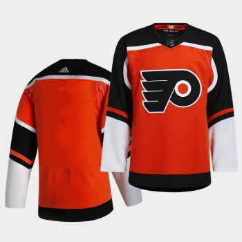 Philadelphia Flyers 2021 Reverse Retro Blank Orange Special Edition Authentic Jersey