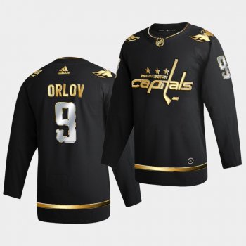 Washington Capitals Dmitry Orlov 2020-21 Golden Edition Limited Authentic Black Jersey