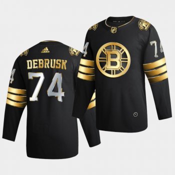 Boston Bruins Jake Debrusk 2020-21 Golden Edition Limited Authentic Black Jersey