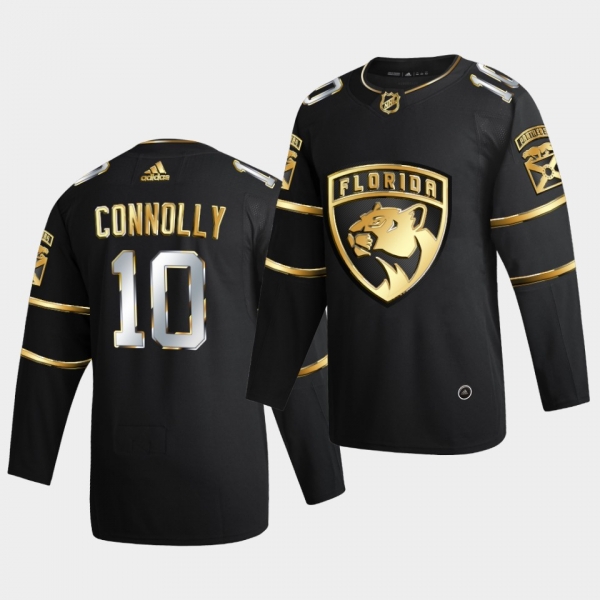 Florida Panthers brett connolly 2020-21 Golden Edition Limited Authentic Black Jersey