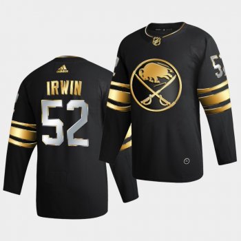 Buffalo Sabres Matt Irwin 2020-21 Golden Edition Limited Authentic Black Jersey