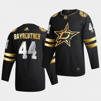 Dallas Stars Gavin Bayreuther 2020-21 Authentic Golden Limited Edition Black Jersey