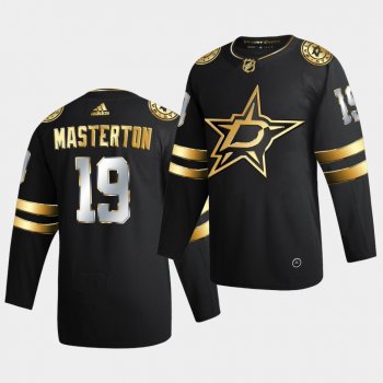 Dallas Stars Bill Masterton 2020-21 Authentic Golden Limited Edition Black Jersey