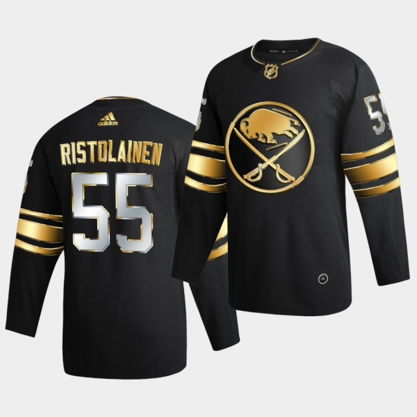 Buffalo Sabres Rasmus Ristolainen 2020-21 Golden Edition Limited Authentic Black Jersey