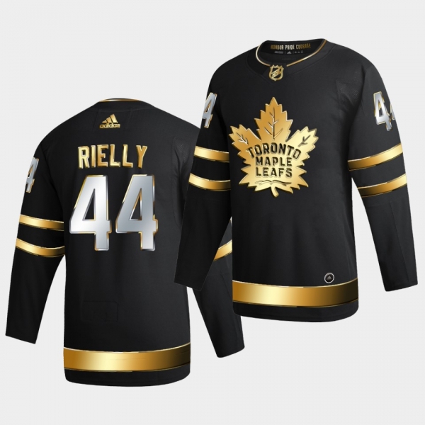 Toronto Maple Leafs Morgan Rielly 2020-21 Golden Edition Limited Authentic Black Jersey